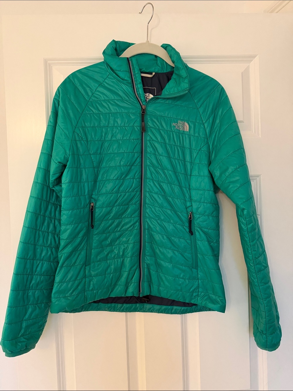 The North Face Women's Lightweight Quilted Puffer Jacket - Teal Green